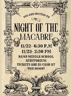 Night of the Macabre flyer